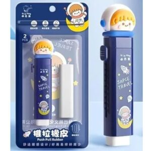 MINTOX Cute Cartoon Push Pull Cutter Shaped Eraser - LXINDIA.COM