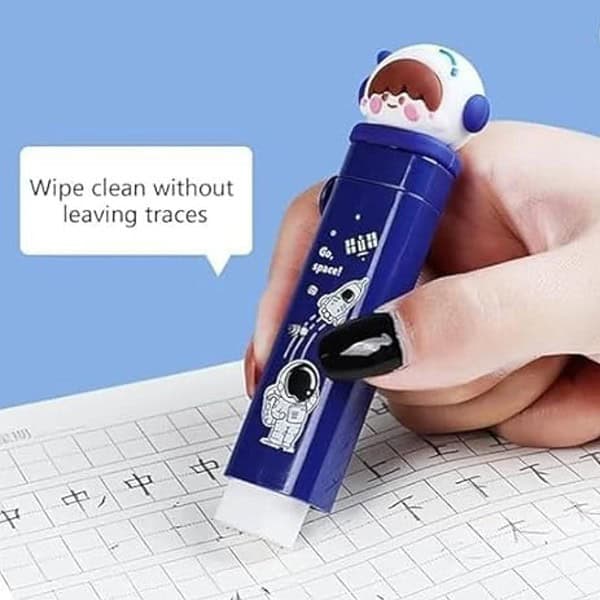 MINTOX Cute Cartoon Push Pull Cutter Shaped Eraser3 - LXINDIA.COM