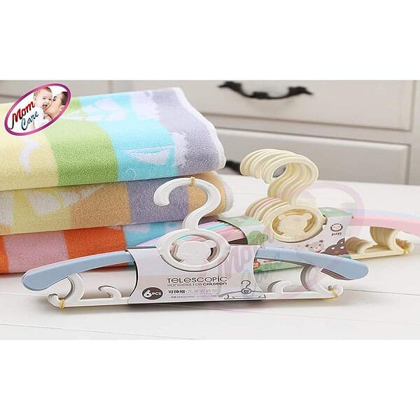 MOM CARE Plastic Hanger for Babies Kids Clothes Pack of 12 2 - LXINDIA.COM