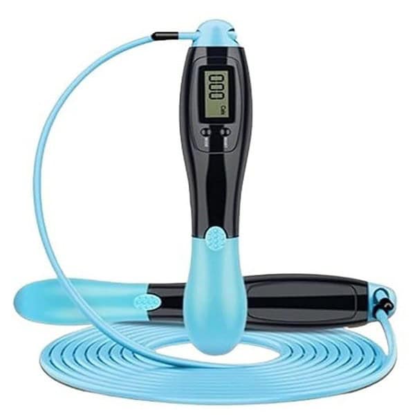 MeeTo Cordless Skipping Rope with Digital Counter Metre Speed Jumping Rope Pack of 1 - LXINDIA.COM