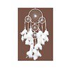 Mehruna Dream Catchers Wall Hangings Feather Wind White 1 - LXINDIA.COM