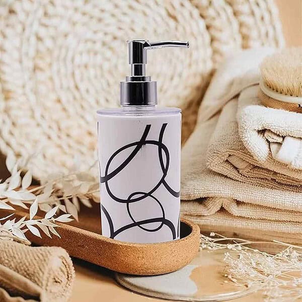 Memories Tale Liquid Soap Dispenser Sanitizer Dispenser White 2 - LXINDIA.COM