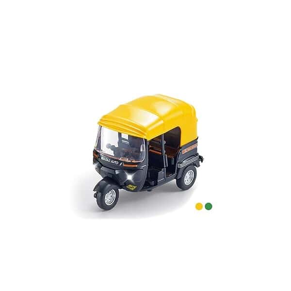 Metro Toys 114 Scale Bajaj Auto Die Cast Metal Model Toy Rickshaw - LXINDIA.COM