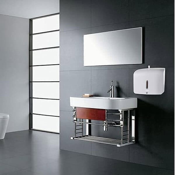 Metro Tree Hand Towel Paper Dispenser for Bathroom Tissue Dispenser White 3 - LXINDIA.COM