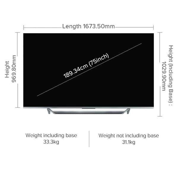 Mi 189.34cm 75 inches Q1 Series 4K Ultra HD Smart QLED TV L75M6 ESG Metallic Grey3 - LXINDIA.COM