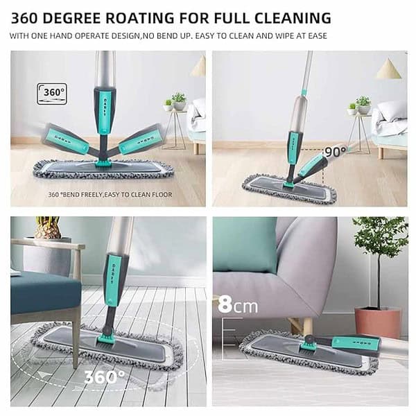 Microfiber Spray Mop for Floor Cleaning Wet Dry 2 - LXINDIA.COM