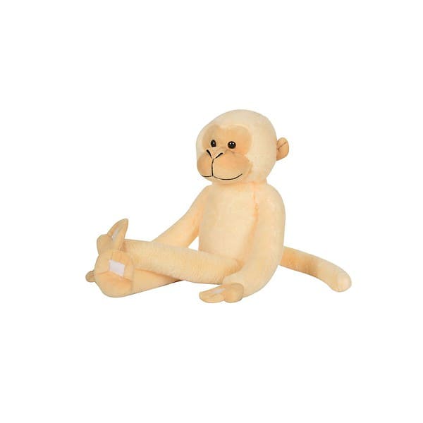 Mirada Plush Stuffed Animal Cute Butter Yellow Hanging Monkey Soft Toy - LXINDIA.COM