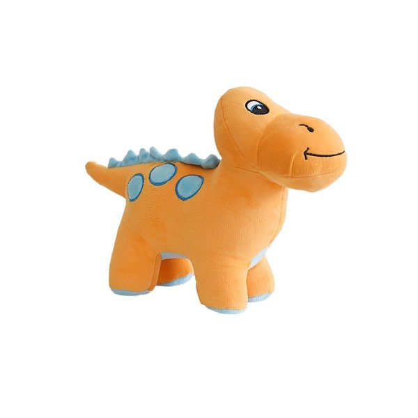 Mirada Super Soft Light Orange Dinosaur Soft Toy - LXINDIA.COM