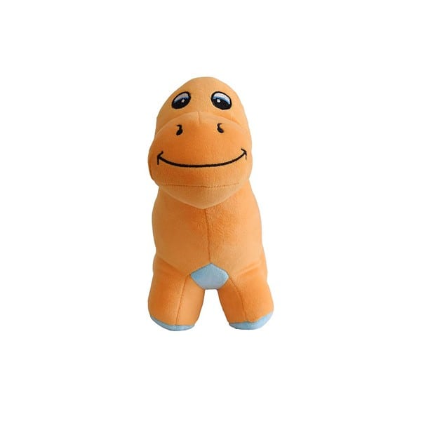 Mirada Super Soft Light Orange Dinosaur Soft Toy A - LXINDIA.COM