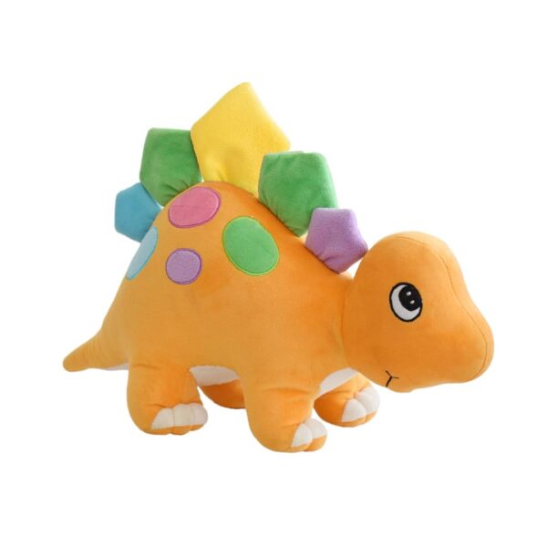 Mirada Super Soft Orange Dinosaur Soft Toy 1 - LXINDIA.COM