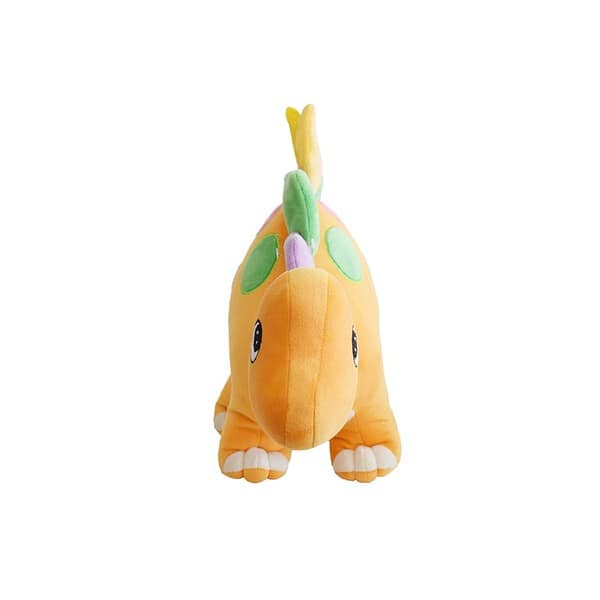 Mirada Super Soft Orange Dinosaur Soft Toy B - LXINDIA.COM