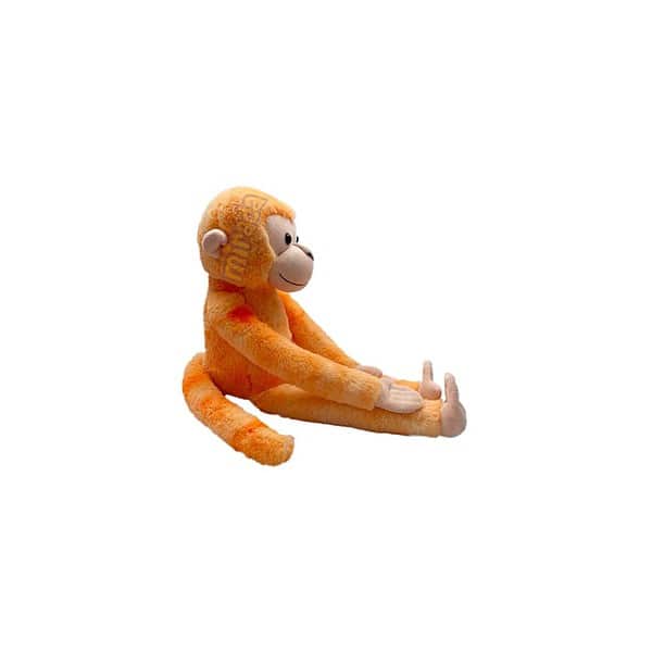 Mirada Tie Dye Orange​ Cute Plush Stuffed Glitter Eye Monkey Soft Toy - LXINDIA.COM