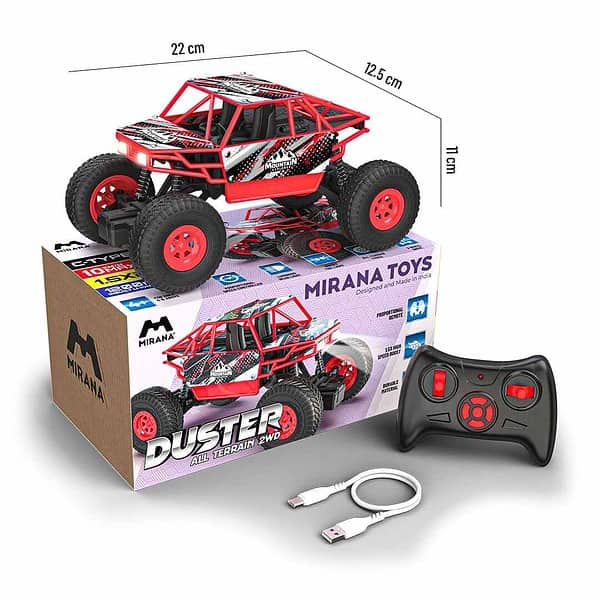 Mirana Duster 2WD Rock Crawler Car C - LXINDIA.COM