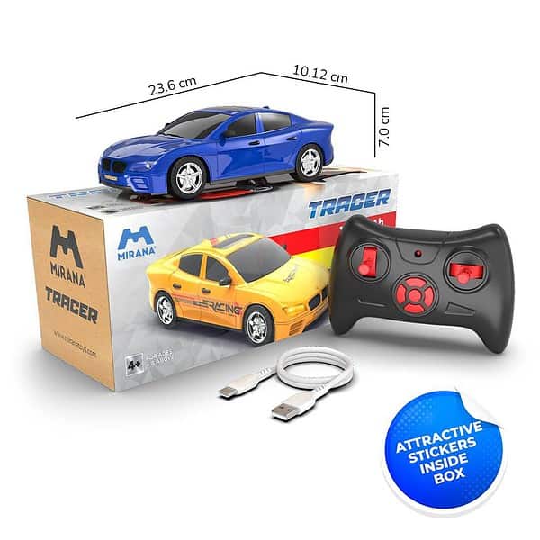 Mirana Tracer Rechargeable High Speed Racing RC Car c - LXINDIA.COM