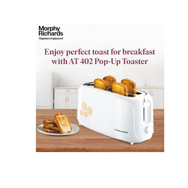 Morphy Richards 1450 Watts Pop Up Toaster C - LXINDIA.COM