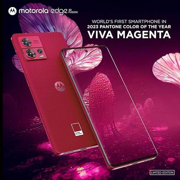 Motorola Edge 30 Fusion 5G 8GB RAM 128GB Storage Viva Magenta3 - LXINDIA.COM