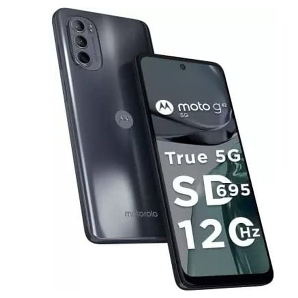 Motorola G62 5G 8GB RAM 128GB Storage Midnight Gray - LXINDIA.COM