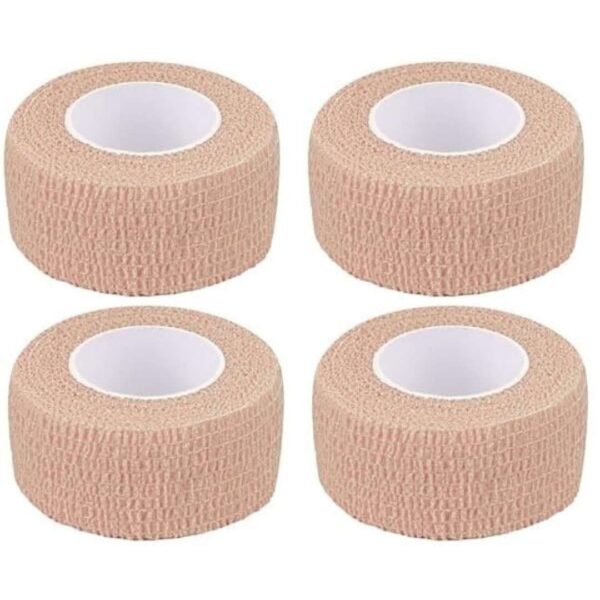 MuscleFix Breathable Self Adhesive Wrap Cohesive Bandage Beige - LXINDIA.COM