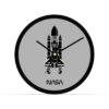 NASA Sketch Clock Aprroved Design by NASA Wall Grey - LXINDIA.COM