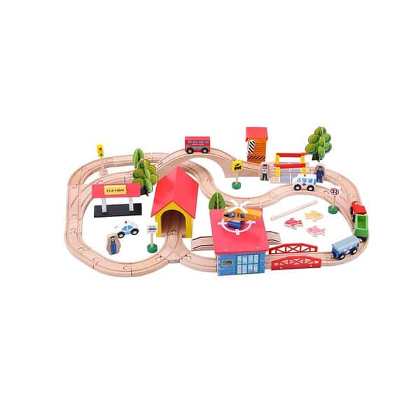 NESTA TOYS Train Track 69 Pieces - LXINDIA.COM