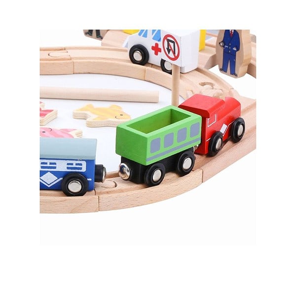 NESTA TOYS Train Track 69 Pieces 1 - LXINDIA.COM