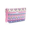 NFI essentials PU Geometric Print Makeup Pouches for Women - LXINDIA.COM