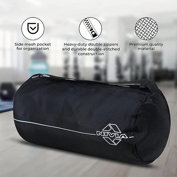 NIVIA Basic Duffle Polyester Bag Gym Bags 2 - LXINDIA.COM