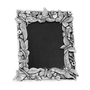 NM Aluminium Butterfly Table Top Photo Frame Silver - LXINDIA.COM