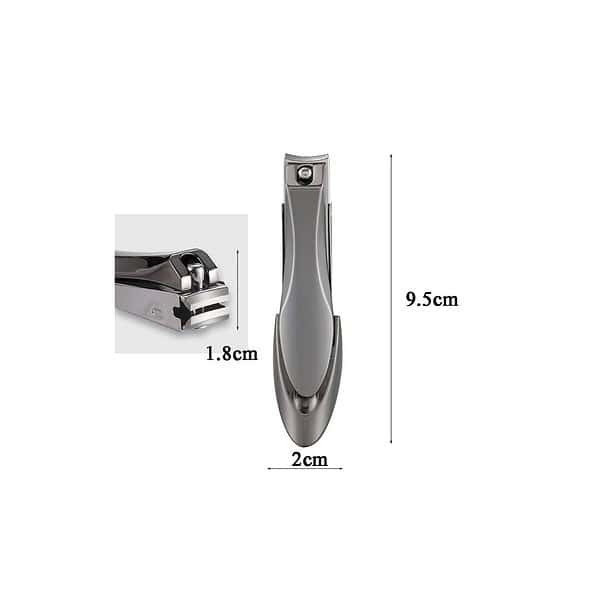 Nail Cutter Brown Large Stainless Steel Sharp Nail Clippers A - LXINDIA.COM