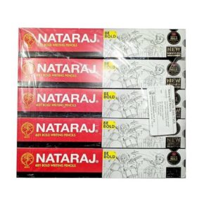 Nataraj 621 Writing Pencil Pack Of 5 50 Pencils - LXINDIA.COM