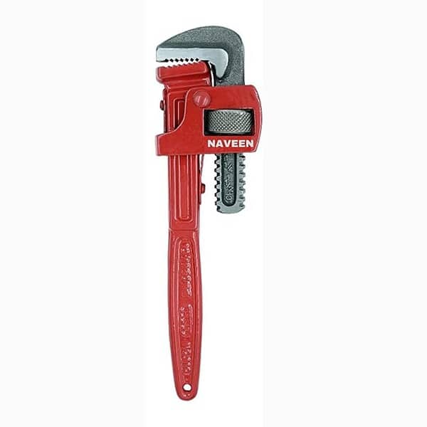 Naveen Home Professional Drop Forged Pipe Wrench 250 mm Pack of 1 - LXINDIA.COM