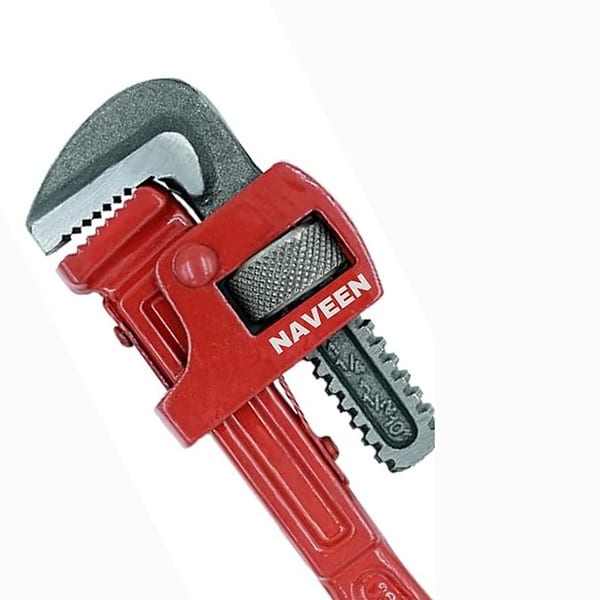 Naveen Home Professional Drop Forged Pipe Wrench 250 mm Pack of 13 - LXINDIA.COM