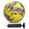 Nivia Combo Storm 2.0 Football Size 5 Yellow with Ball Pump - LXINDIA.COM