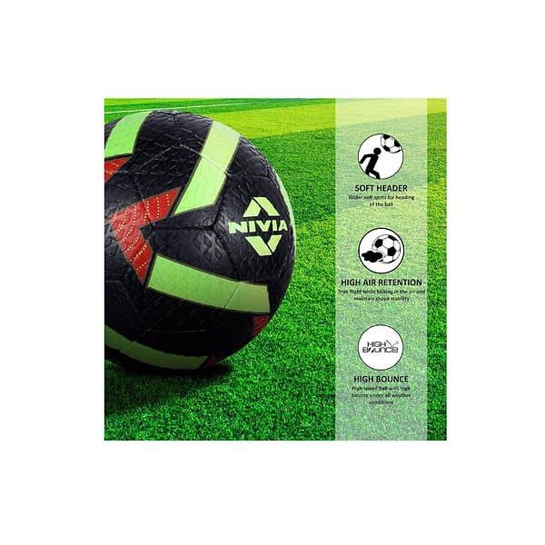 Nivia Street Rubber Football Size 5 Multicolor 2 - LXINDIA.COM