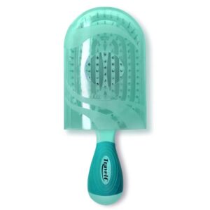 NuWay 4HAIR U.S. Patented Detangler Hair Brush for Men Women Teal - LXINDIA.COM