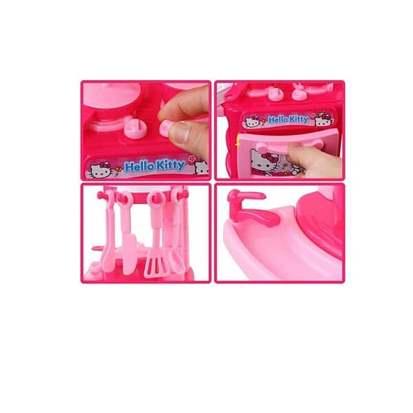 OANGO Mini Plastic Kitchen Set for Girls 47 pcs 02 - LXINDIA.COM