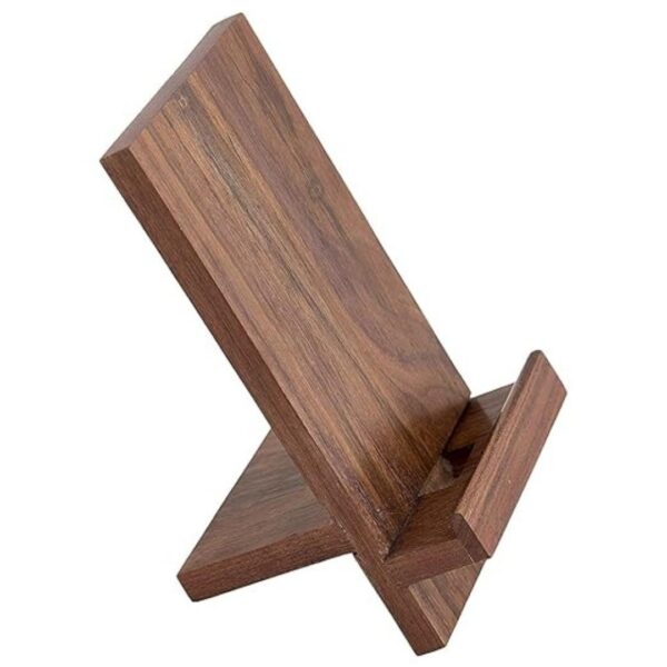 ODEJIA India Premium Wooden Mobile Stand 2 - LXINDIA.COM