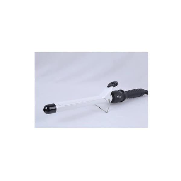 OMEY Smooth Hair Curler Ceramic Coated Plates White Black 25 mm - LXINDIA.COM