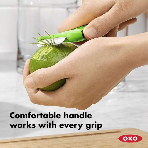 OXO 11244200 Good Grips Citrus Peeler Black2 - LXINDIA.COM