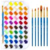 Ohuhu Watercolor Paint Set 48 Colors and 6 Paintbrush - LXINDIA.COM