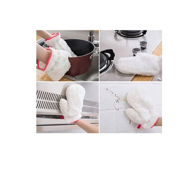 Okayji Bamboo Fiber Dishwashing Glove A - LXINDIA.COM