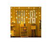 One94Store Wish Ball Curtain LED Diwali Lights 3 Meter Ball String Lights Wharm White - LXINDIA.COM