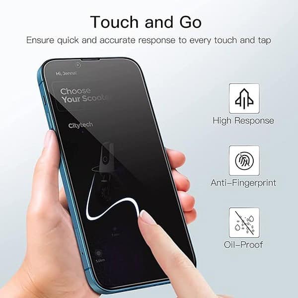 OpenTech Privacy Screen Protector Compatible For Iphone 13 13Pro 142 - LXINDIA.COM