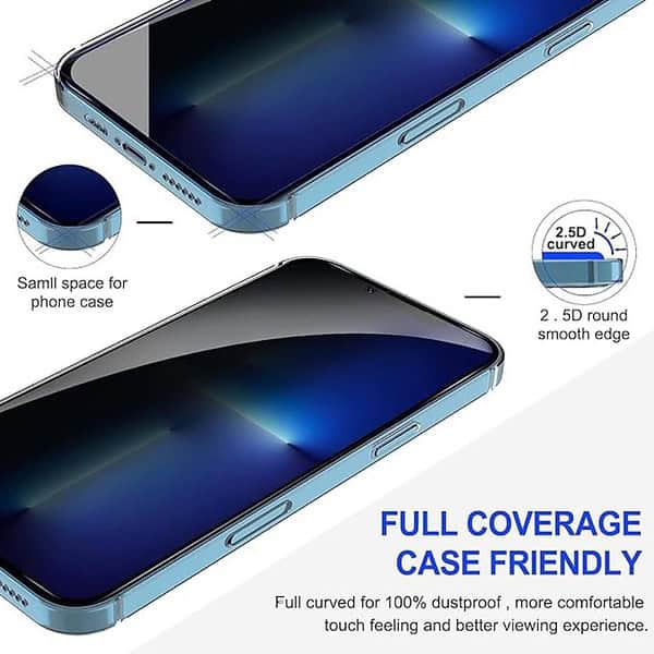 OpenTech Privacy Screen Protector Compatible For Iphone 13 Pro Max and 14 Plus3 - LXINDIA.COM