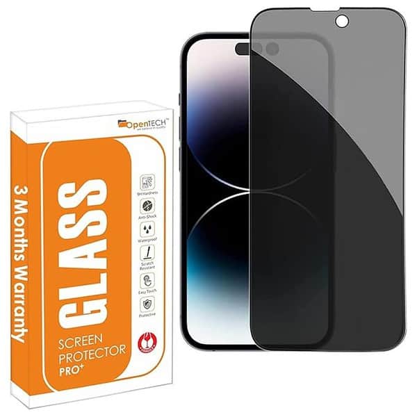 OpenTech Privacy Screen Protector Compatible For Iphone 14 Pro - LXINDIA.COM