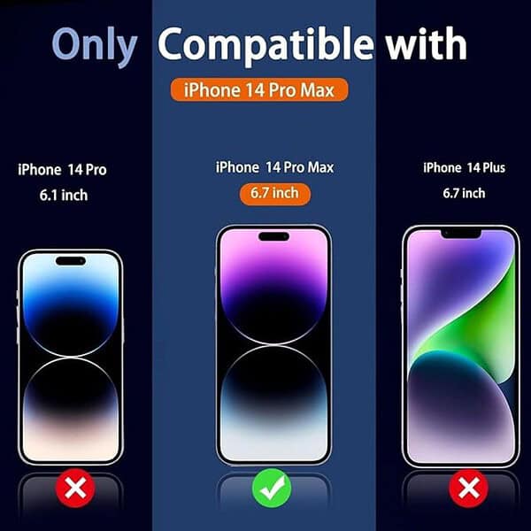 OpenTech Privacy Screen Protector Compatible For Iphone 14 Pro - LXINDIA.COM