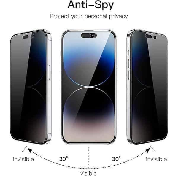 OpenTech Privacy Screen Protector Compatible For Iphone 14 Pro - LXINDIA.COM