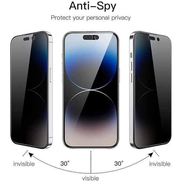 OpenTech Privacy Screen Protector Compatible For Iphone 14 Pro3 - LXINDIA.COM