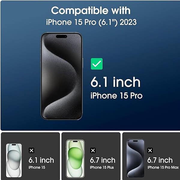 OpenTech Privacy Screen Protector Compatible for iPhone 15 Pro2 - LXINDIA.COM