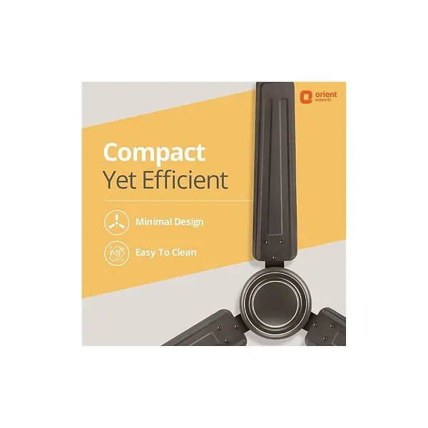 Orient Electric Apex FX Ceiling Fan 1200mm Smoke BrownA - LXINDIA.COM